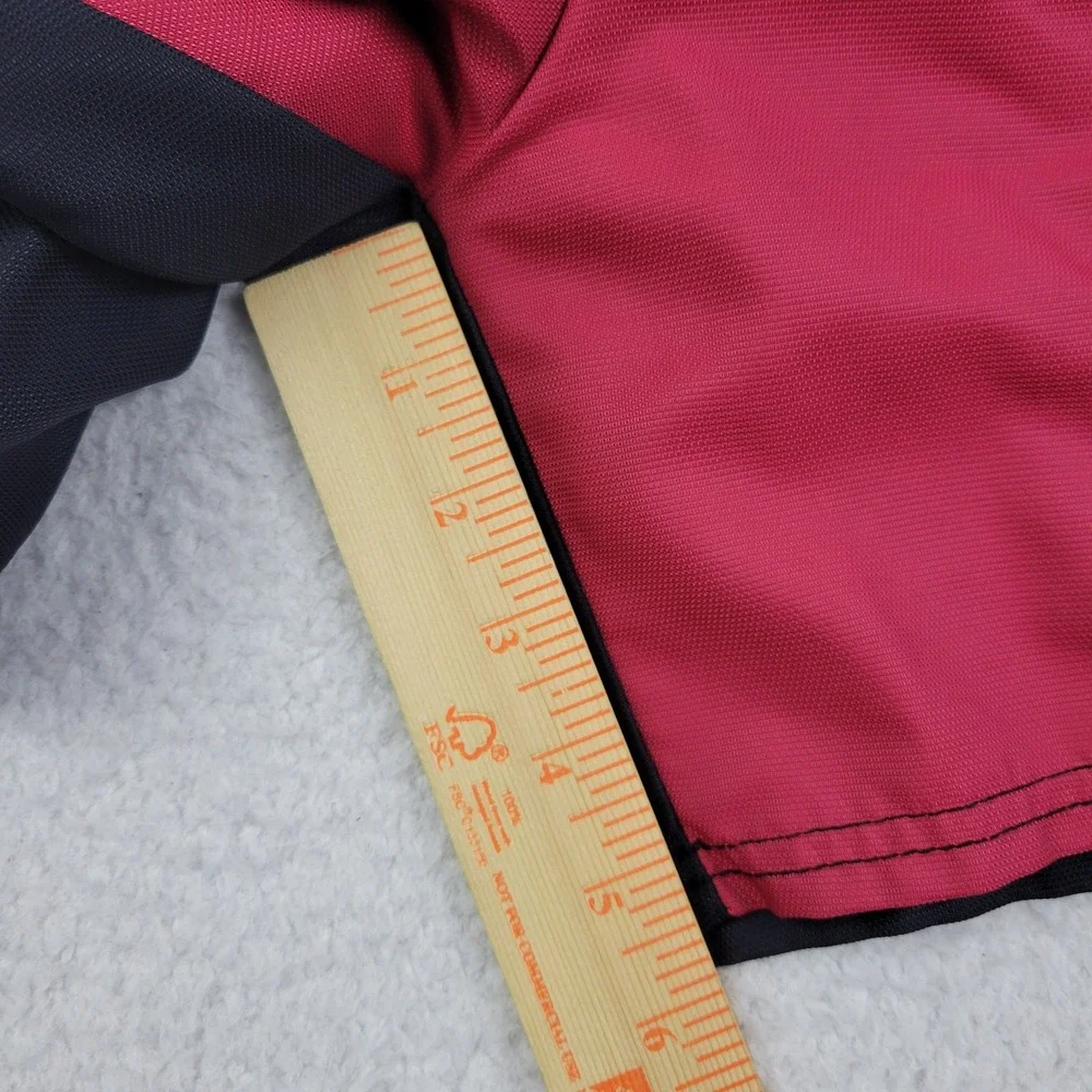 Grigio Sport‎ Swim Shorts Mens Large Red Black Board Trunks Made in Italy Mesh
